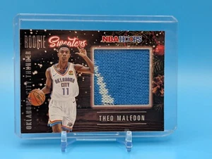 2020-21 Panini NBA Hoops Rookie Sweaters Theo Maledon #RSW-THM Rookie RC - Bild 1 von 2