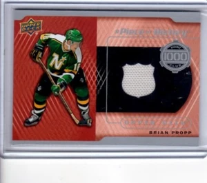 2017-18 Upper Deck A piece of History 1000 Point Club #PC-BP Brian Propp - Picture 1 of 1