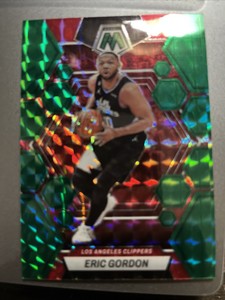 2022-23 Panini Mosaic Basketball Eric Gordon Green Prizm #172 LA Clippers