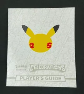 Pokémon Celebrations 25th Anniversary Elite Trainers Set Player's Guide - Picture 1 of 1