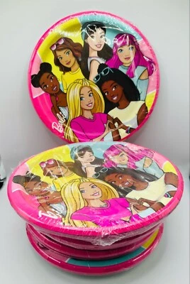 PLATOS DE PAPEL BARBIE Best Friends Fiesta de Cumpleaños - 9 Paquetes Foto 1 de 2