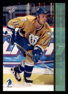 2003-04 BAP Memorabilia Emerald #21 David Legwand /10