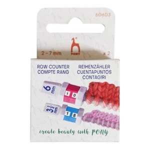 Pony Row Counters for 2mm - 7mm Knitting Needles - Picture 1 of 1