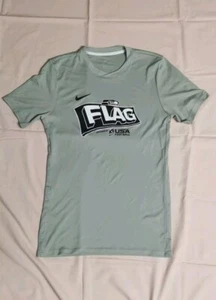 Nike Men's Dri-Fit NFL Seahawks Flag Gray Short Sleeve Shirt S - Picture 1 of 5