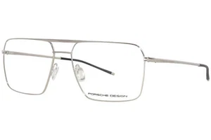 Porsche Design P8386-B Titanium Eyeglasses Men's Palladium Full Rim Pilot 57mm - Picture 1 of 5