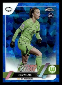 2023 Topps Chrome Sapphire UEFA Womens #47 Lynn Wilms