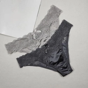 Lace Thong Panties for Women Low Waist Vintage Style Perfect for Vacations - Picture 1 of 14