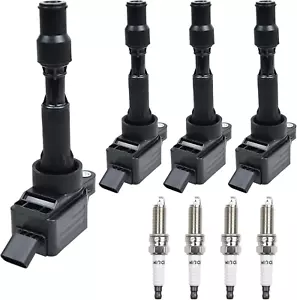 Ignition Coil Pack UF816 and Spark Plug 93175 Hyundai Kia Elantra Kona Sonata Ve - Picture 1 of 7