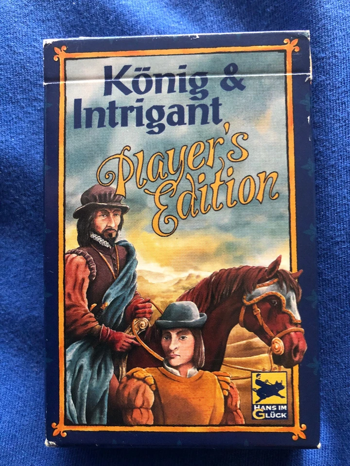 ⚡EL GRANDE KÖNIG & INTRIGANT PLAYER’S EDITION - ERWEITERUNG HANS-IM-GLÜCK 1998⚡ - Bild 1 von 3