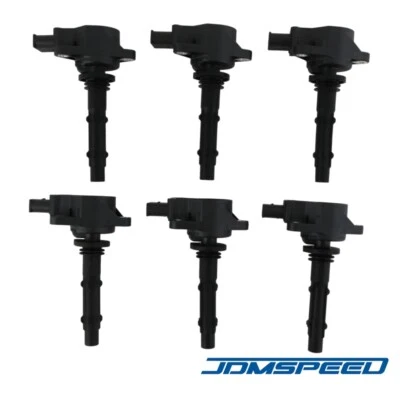 6pcs Ignition Coil Kit UF592 Fits BMW X5 X6 128i 328i 535i 550i 750i - Image 1 of 4