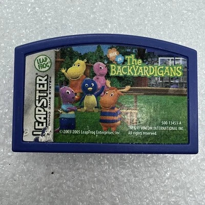 THE BACKYARDIGANS Leap Frog Leapster Video Game Learning System Cartridge - Image 1 of 2