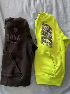 Boy’s Age 2 2x 1 Nike and 1 Boss Hoodies in good condition - Picture 1 of 4