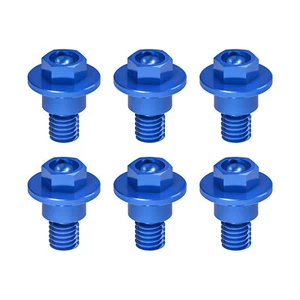 Pernos de protección de horquilla CNC para Yamaha YZ 65 85 125 125 125X 250F 250X 250FX 450FX - Imagen 1 de 9