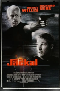 THE JACKAL 27x40 Original DS Rolled Movie Poster 1997 BRUCE WILLIS RICHARD GERE - Picture 1 of 6