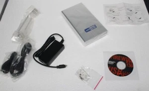Metallic-Aluminum 3.5" Hard Drive External Enclosure USB 2.0 High Speed SATA PC - Picture 1 of 7
