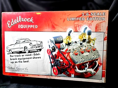 RARE GMP Edelbrock Ford Flathead Engine 1:6 Scale Inv. #3644 - Image 1 of 4
