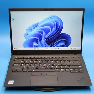 Lenovo ThinkPad X1 Carbon Gen 8th i7-10610U 16GB RAM 512GB SSD Win 11 Pro Used - Picture 1 of 4