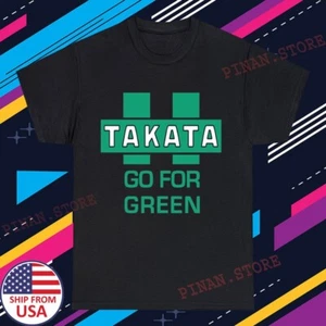 Takata Racing Go For Green Men's Black Size S-5XL - Picture 1 of 1