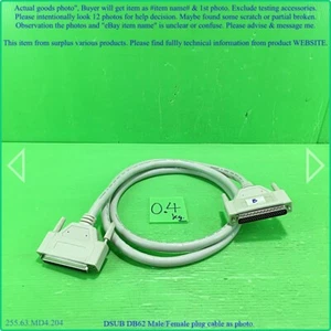 Cable enchufe DSUB DB62 macho/hembra como foto, sn:8846. - Imagen 1 de 12