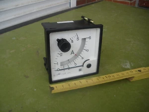 Amperemeter spezial, Dreheisen plus Bimetall, Memory-Funktion - Bild 1 von 3