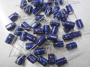 100 pcs Panasonic SU 33uF 50v Non-polarized  Radial Electrolytic Capacitor BP NP - Picture 1 of 2