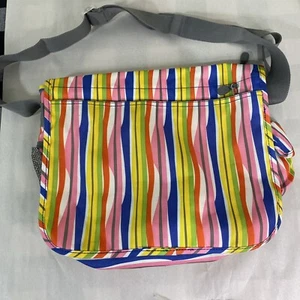 JWorld New York Laptop Messenger Bag w/ Shoulder Strap Wavery -15" Colorful - Picture 1 of 4