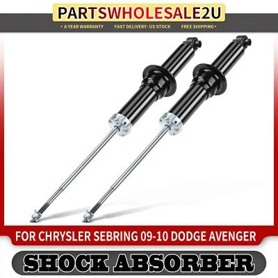 2x Rear Sides Shock Struts Absorber for Chrysler Sebring 2009-2010 Dodge Avenger - Image 1 of 4