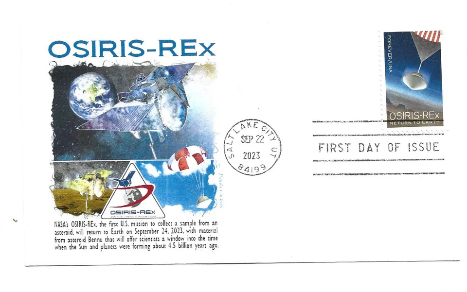 5820 OSIRIS-REx, Panda Cachets FDC - Image 1 of 1