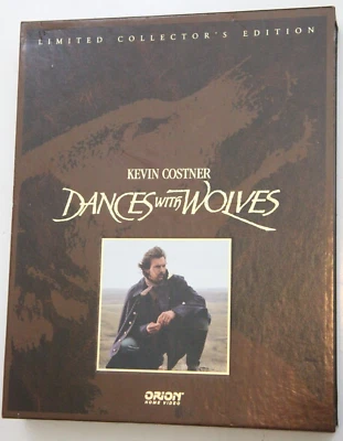 Dances With Wolves Limited Collectors Edition VHS Boxed Set Tapes Photos Book - Image 1 of 4
