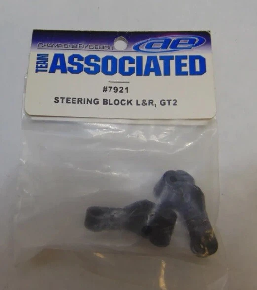 VINTAGE TEAM ASSOCIATED 7921 STEERING BLOCK, LEFT & RIGHT for GT2 TRUCK - Image 1 of 1