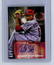 2016 Topps Update Scouting Report Auto Robert Stephenson #SRA-RS Rookie Auto RC