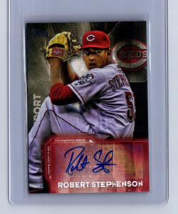 2016 Topps Update Scouting Report Auto Robert Stephenson #SRA-RS Rookie Auto RC