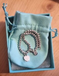 Tiffany & co. Silver Heart Bracelet