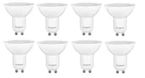 Luminus 8-Pack Dimmable GU10 LED Bulb 6W 500LM 5000K Daylight Recessed Downlight - Picture 1 of 2