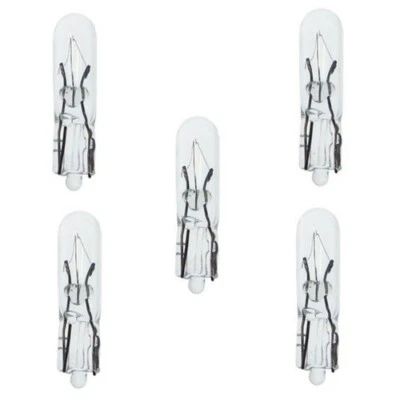 PACK DE 5 BOMBILLAS DE TABLERO ESTILO TRIGO 12V 1.2W VOLKSWAGEN T1 BUG BEETLE T2 BUS GHIA T3 Foto 1 de 2