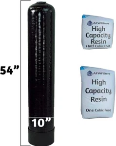 Beladen 1,5 Kubikfuß 48.000 Korn Hohe Kapazität Enthärter Tank Ersatz - 10x54... - Bild 1 von 1