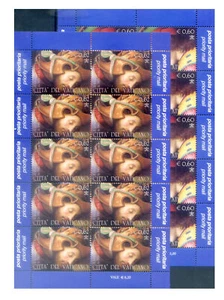 Vatican. Perugino 2005. 4 mini sheets. - Photo 1 sur 2