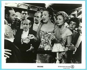 MAXIME Michele Morgan Charles Boyer 1958 Movie Film Publicity Press Photo - Imagen 1 de 1
