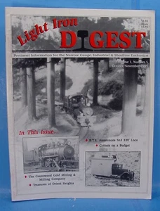 LIGHT IRON DIGEST MAGAZIN BAND 1 NUMMER 5 OKTOBER/NOVEMBER 1999 TOC ABGEBILDET - Bild 1 von 2