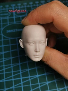 Modelo esculpida de cabeza de niña coreana 1:6 IU Lee Ji Eun para figura femenina de 12" juguetes corporales - Imagen 1 de 6