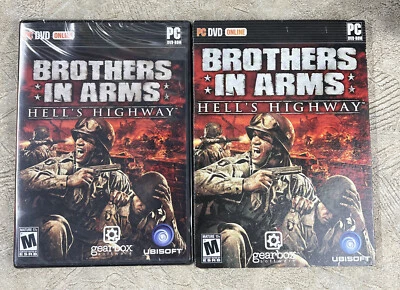 🔥 FACTORY SEALED Brothers in Arms: Hell's Highway (PC, 2008) w/Slip Cover!! - Image 1 of 4