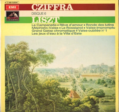 GYORGY CZIFFRA, LISZT "RECITAL" PIANO LP 1975 VSM 2C 061-12856 - Photo 1/3