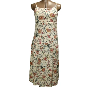 Old Navy Floral Adjustable Strappy Sleeveless Smocked Midi Dress Girls L (10-12) - Picture 1 of 21