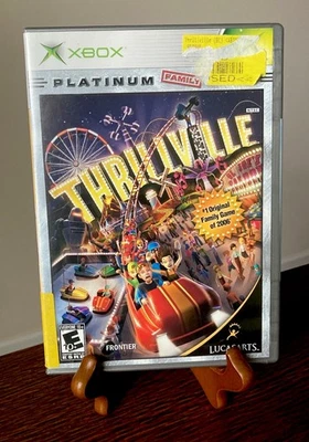 Thrillville (Xbox, 2006) w/ Manual Complete | CIB | Tested - Image 1 of 3