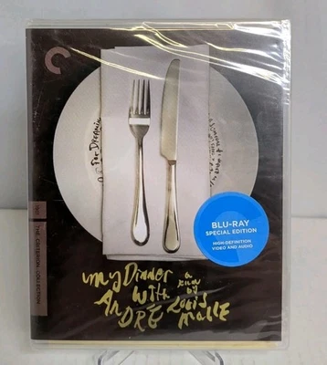 My Dinner with Andre Criterion Collection 479 Bluray 1981 Louis Malle SEALED B4 - Image 1 of 3