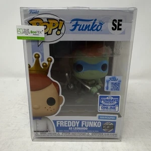 Funko Fundays Online Box Of Fun Freddy Funko 2025 como Leonardo LE 500 metálico - Imagen 1 de 9