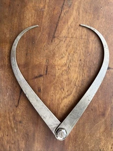 Vintage The L.S. Starrett Co. Athol. Mass. USA 10 Zoll fester Messschieber - Bild 1 von 4