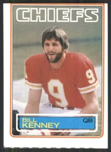 1983 Topps #289 Bill Kenney Kansas City Chiefs 2708 - Picture 1 of 2