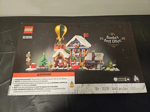 LEGO ICONS  #10339 SANTA'S POST OFFICE Winter Village - Brand New Box has damage - Picture 1 of 7