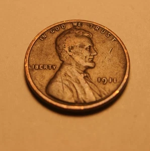 1911 P LINCOLN PENNY  1 - Picture 1 of 2